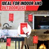 60 Pcs Emergency Fire Blankets for Home and Kitchen 40x40