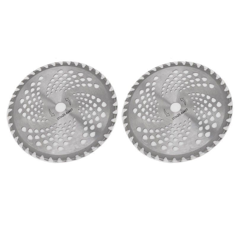 2PCS Lawn Trimmer Blade Head Alloy Steel 10in Accurate Cutting