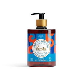 La Corvette Savon Liquid Bio, 16.9 fl oz (500 ml) BIO Hand & Body Soap (Secret of Calanques)