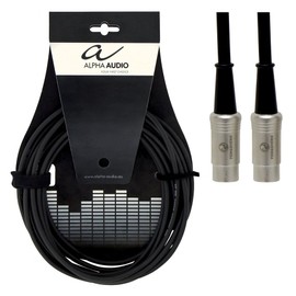 Alpha Audio 190785 6m m Pro Line Midi DIN Plug Cable
