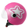 Motorcycle helmet cover Star Pink