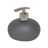 MSV Ceramic "Bali Stone Soap Dispenser, Grey