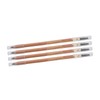 4pcs Eyebrow Pencil Double Head Eyebrow Makeup Pen Wood Handle