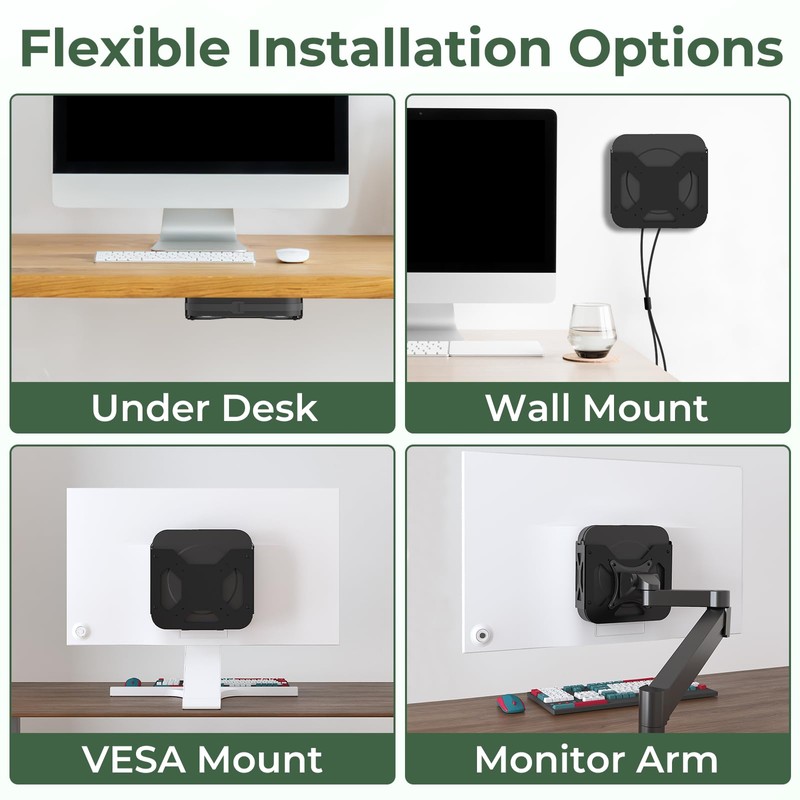 Only for Mac mini M1 / M2 Mount, Attach to
