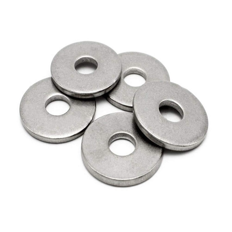 FullerKreg 3/8" x 1" OD Stainless Flat Fender Washers，1" Outside