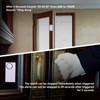 Freezer Door Alarm When Left Open, 2Pcs Safety Window Alarm,