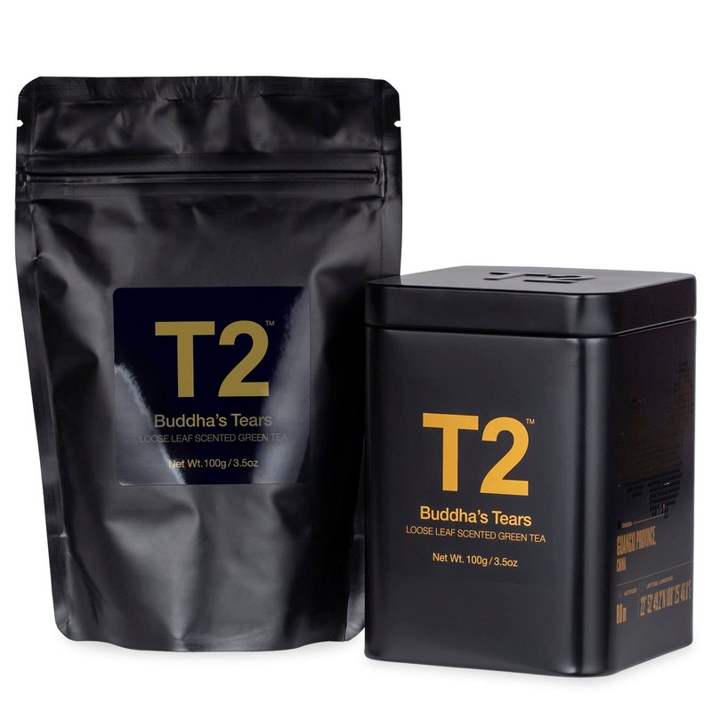 T2 Tea Buddhas Tears Green Tea, Loose Leaf Green Tea