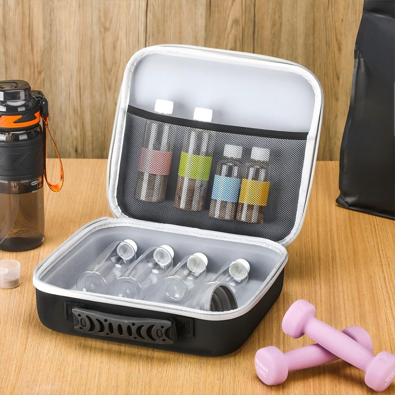 Newtay Travel Protein Powder Set - Include Protein Powder Dispenser,