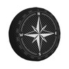Universal Replacement White Compass Wind Rose Waterproof Spare Wheel Cover