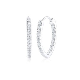 Elli Women's 925 Sterling Silver Zircon Earrings