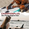 CHAMPIONPLUS Premium Black: SUP Fin - 9" Inflatable Paddle Board