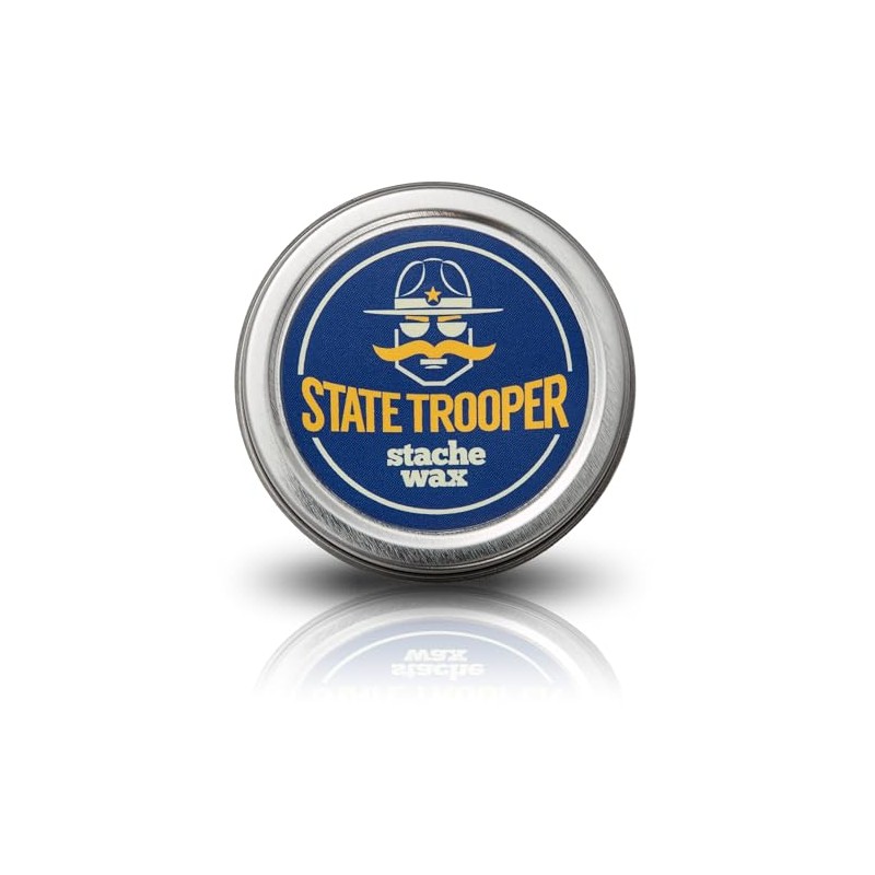 Mustache Wax - Dark Black - Medium Hold - Light