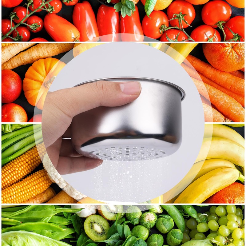 2pcs Swan Sink Strainer Basket, Premium Stainless Steel Hanging Kitchen