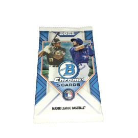 2021 Bowman Baseball-5 Card Pack-Factory Sealed--