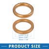 A ABSOPRO 22mm ID Motorcycle Exhaust Muffler Pipe Gasket O