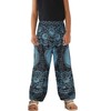 TENMET Little Girls Yoga Trousers Bohemian Beach Pants Baggy Harem