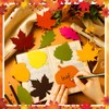 Seajan 200 Pcs Paper Leaves Fall Leaf Cutouts for Craft