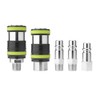 Flexzilla Legacy Manufacturing 656FZ Hd Safety Coupler and Plug Kit,