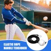 Baseball Batting Trainer, Elastic Rope Batting Training Equipment, Adjustable Practice
