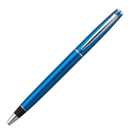 Mitsubishi Pencils SXK300038B.33 Permanent Ballpoint Jetstream Prime, Spinning Type, 0.38, Bright Blue, Easy Writing