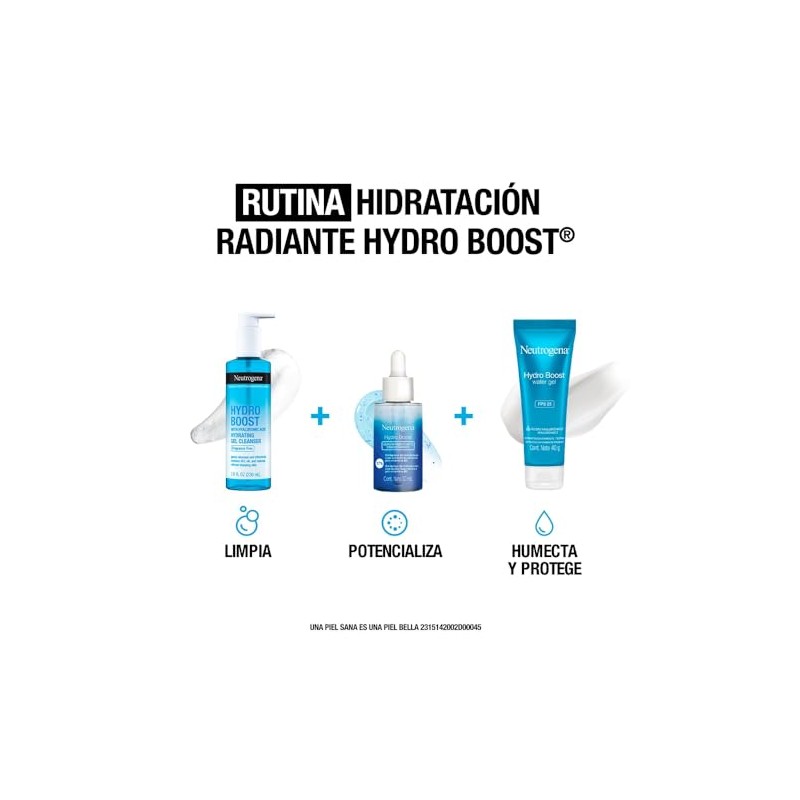 Neutrogena Hydro Boost Crema Hidratante Facial en Gel Ácido Hialurónico