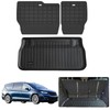 MJBYMAT Cargo Liner for 2017-2024 2025 Chrysler Pacifica with Backrest