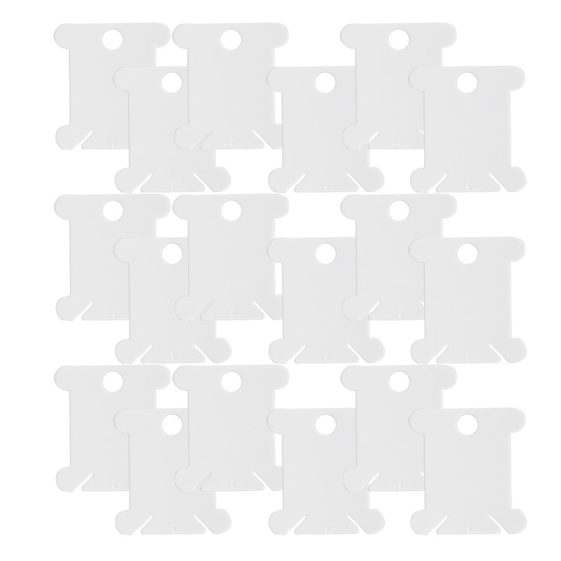 150Pcs Sewing Floss Bobbins Winding Plate Stitch Organizer Set Embroidery