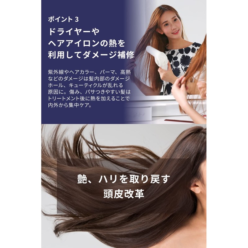 Areti s1607 t1607 Triactive Shampoo Treatment, Heat Guard, Heat Damage