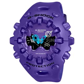 Casio G-Shock Big Case Purple Resin Analog-Digital Watch GAV01-2A
