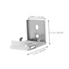 LOLIPPYY Blind Mounting Bracket, Heavy Duty Roller Mounting Hardware, Window
