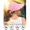 Rulala Fancy Sun Hats for Womens Wide Brim Visor UV