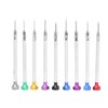 9pcs Screwdriver Set Flathead CrossHead Screwdrivers Kit with Rotating Base