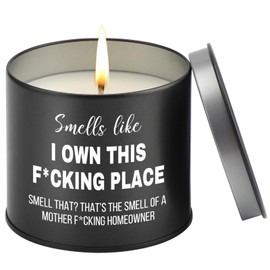 HITHESPO Funny Housewarming Candle Gifts, House Warming Gifts, New Home Gift Ideas for Women, Men, Couple, New Apartment Homeowner Gift for Home Buyers