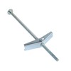 HASWARE Toggle Bolt Zinc Plated Steel and Wing Nut for