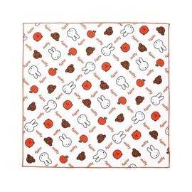 Kutsuwa MF823 Miffy Lunch Cloth, Miffy Kids Lunch Series, Made in Japan