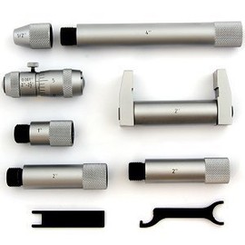 Anytime Tools Tubular Inside Micrometer 2-12" Internal Precision Set