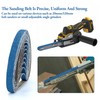 10PCS 40Grits 13mm x 457mm Zirconium Abrasive Sanding Belts Air