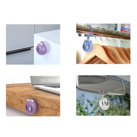 Aromahouse Aromapod Natural Airflow Personal Hanging Essential Oil Diffuser with 5 Unscented Refill Pads for Bedroom - Bathroom - Kitchen - Home - Office - Travel (Pack of 3)