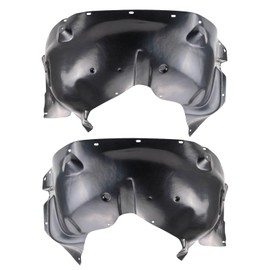 TRQ TRQ Front Inner Fender Liner Set Compatible with 2002-2004 Jeep Liberty CH1248118 CH1249118