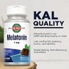 KAL Ayuda para dormir de melatonina de 1 mg, suplemento