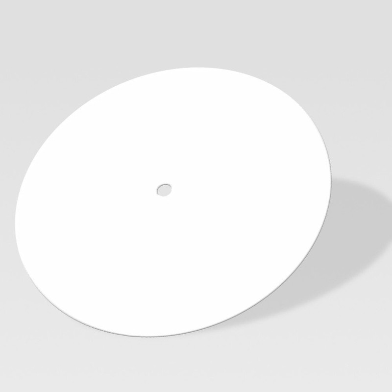 17.5" Round Diffuser Translucent frosted White (will Soften Light from