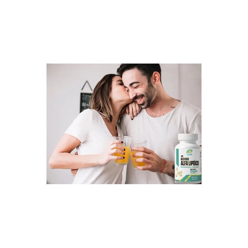 Ub Ácido Alfa Lipoico - Cúrcuma - Resveratrol - 60