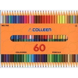 Colleen Colored Pencils, 785 Round, 30 Pieces, 60 Color Paper Box, 785-30/60