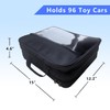 96 Toy Cars Storage Case Compatible with Toy Cars,Hot Wheels