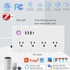ZigBee Power Strips Surge Protector, USB C Power Strip 20W,