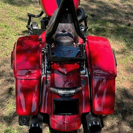 Detachables Luggage Rack Compatible with Harley Road Glide,Electra Glide,Street Glide,Road King 2009-2024