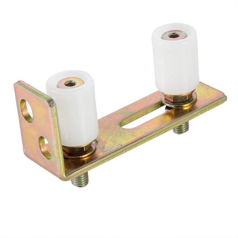 Skelang Slide Gate Guide Roller with L Post Bracket, Adjustable