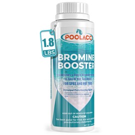 1.8LB Bromine Booster for Hot Tubs & Spas | Fast-Acting Sodium Bromide to Build Bromide Reserve | Compatible with Bromine/Chlorine Sanitizers | Reduce Odor and Chemical Use