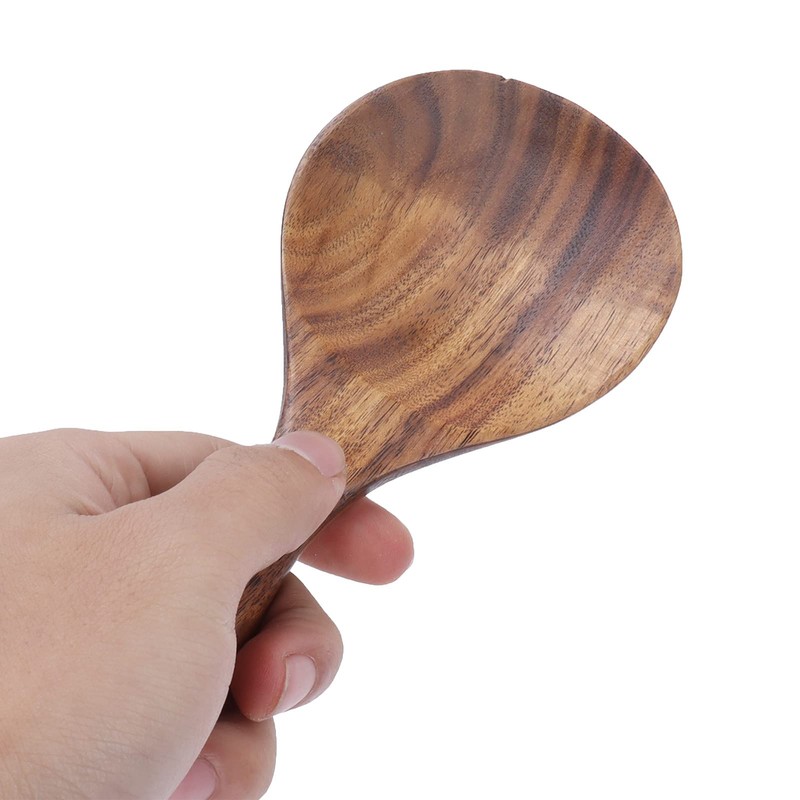 Rice Paddle, Wooden Serving Spoon, Rice Scoop, Cookware, Tableware, Wooden