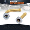 V VELAMEIS Engine Coolant Radiator Line Quick Connector for Nissan
